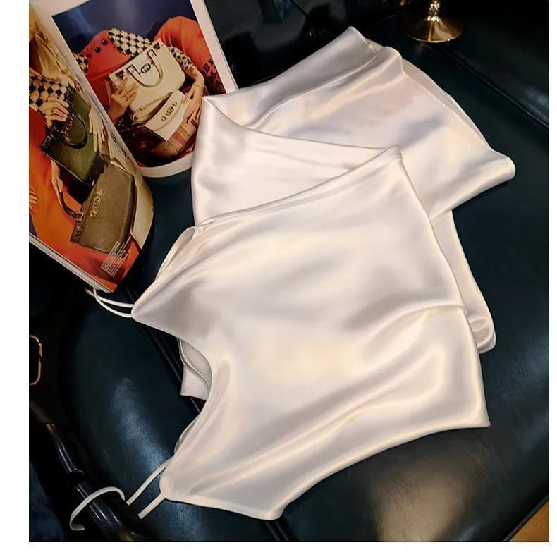 Women Slip Dress Satin Sleeveless V-Neck Solid Silk Elegant Vintage Lady 2026 Summer Female Long Spaghetti Strap Dresses Vestido