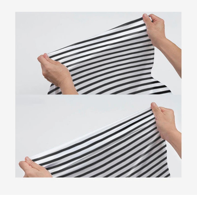95% Cotton Women's T-Shirt Vinatge Striped Long Sleeve Tees Harajuku Basic Streetwear Tops Ropa Mujer Camisetas