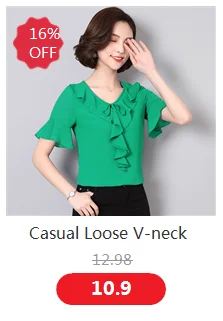Office Lady Summer Blouse Women Chiffon Work Slim Shirts O-Neck Short Sleeve Tops Shirt Two Layer Ruffles Blusas Plus Size Tops