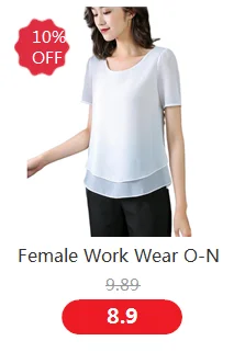Office Lady Summer Blouse Women Chiffon Work Slim Shirts O-Neck Short Sleeve Tops Shirt Two Layer Ruffles Blusas Plus Size Tops