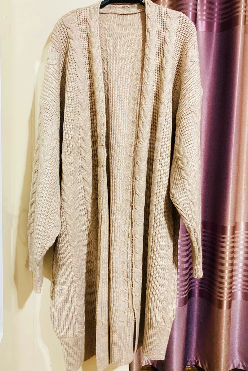LMQ NEW Women Korean Casual Long Sweater Cardigan Soft Comfortable Solid Free Size Loose Long Sleeve Female Bat Sleeve Knitted