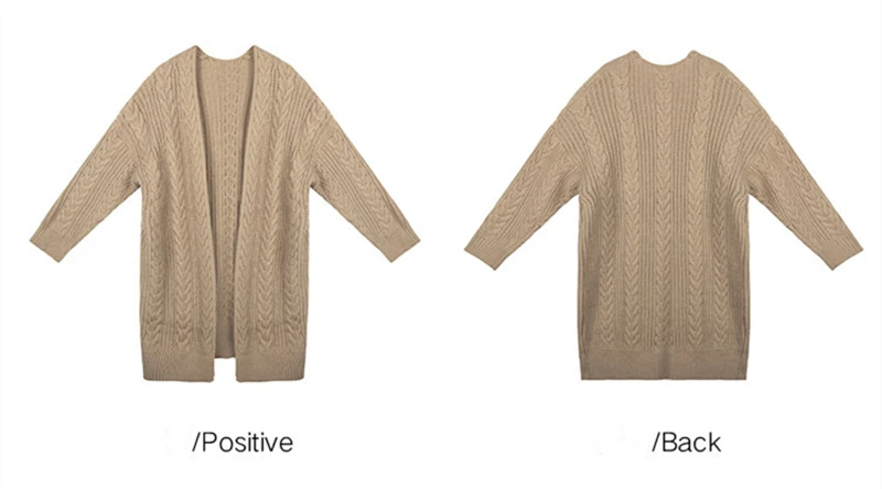 LMQ NEW Women Korean Casual Long Sweater Cardigan Soft Comfortable Solid Free Size Loose Long Sleeve Female Bat Sleeve Knitted