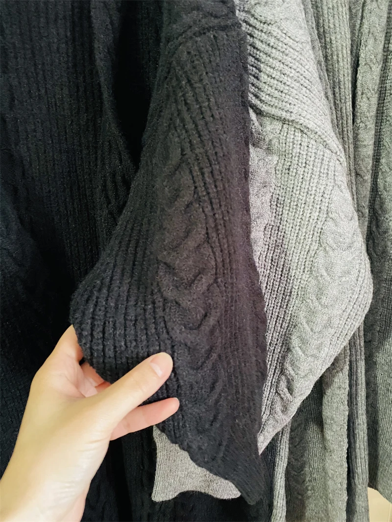 LMQ NEW Women Korean Casual Long Sweater Cardigan Soft Comfortable Solid Free Size Loose Long Sleeve Female Bat Sleeve Knitted