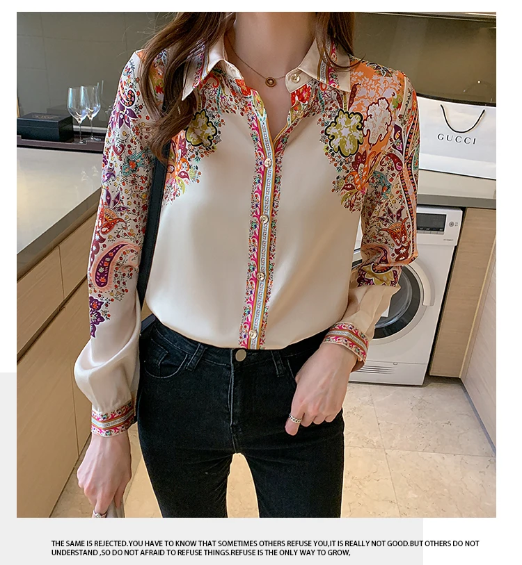 2025 Spring ladies shirts New elegant Women Blouses Long Sleeve Button-Down Tops blusa mujer