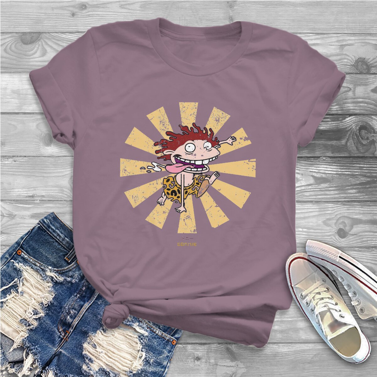 The Wild Thornberrys Eliza Nigel Cartoon TShirt for Woman Girl 4XL Donnie Retro Japanese  Basic Leisure Sweatshirts T Shirt High