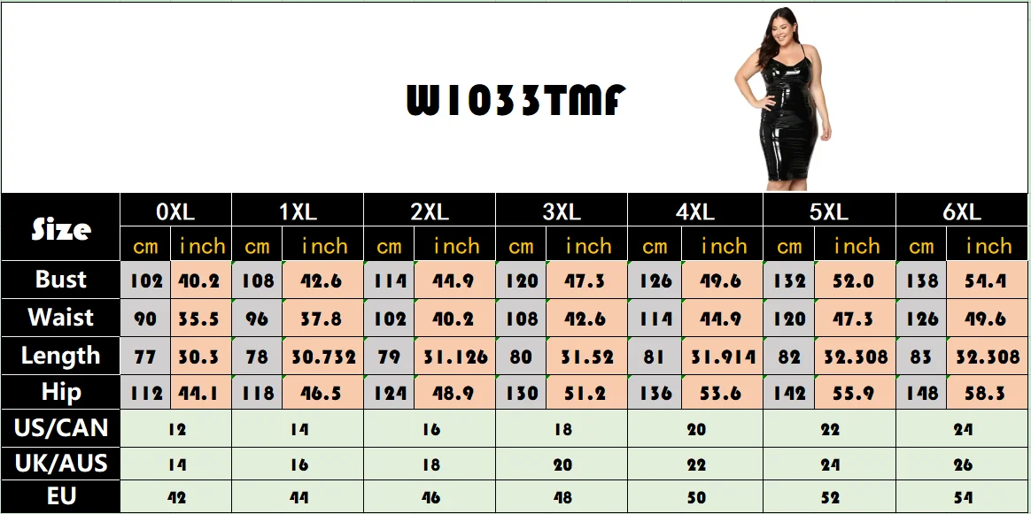 Plus Size Women faux Latex Leather Dress 9XL Ladies Spaghetti Strap Sleeveless Sexy Mini PVC Dress Party 8XL Clubwear 7XL Custom