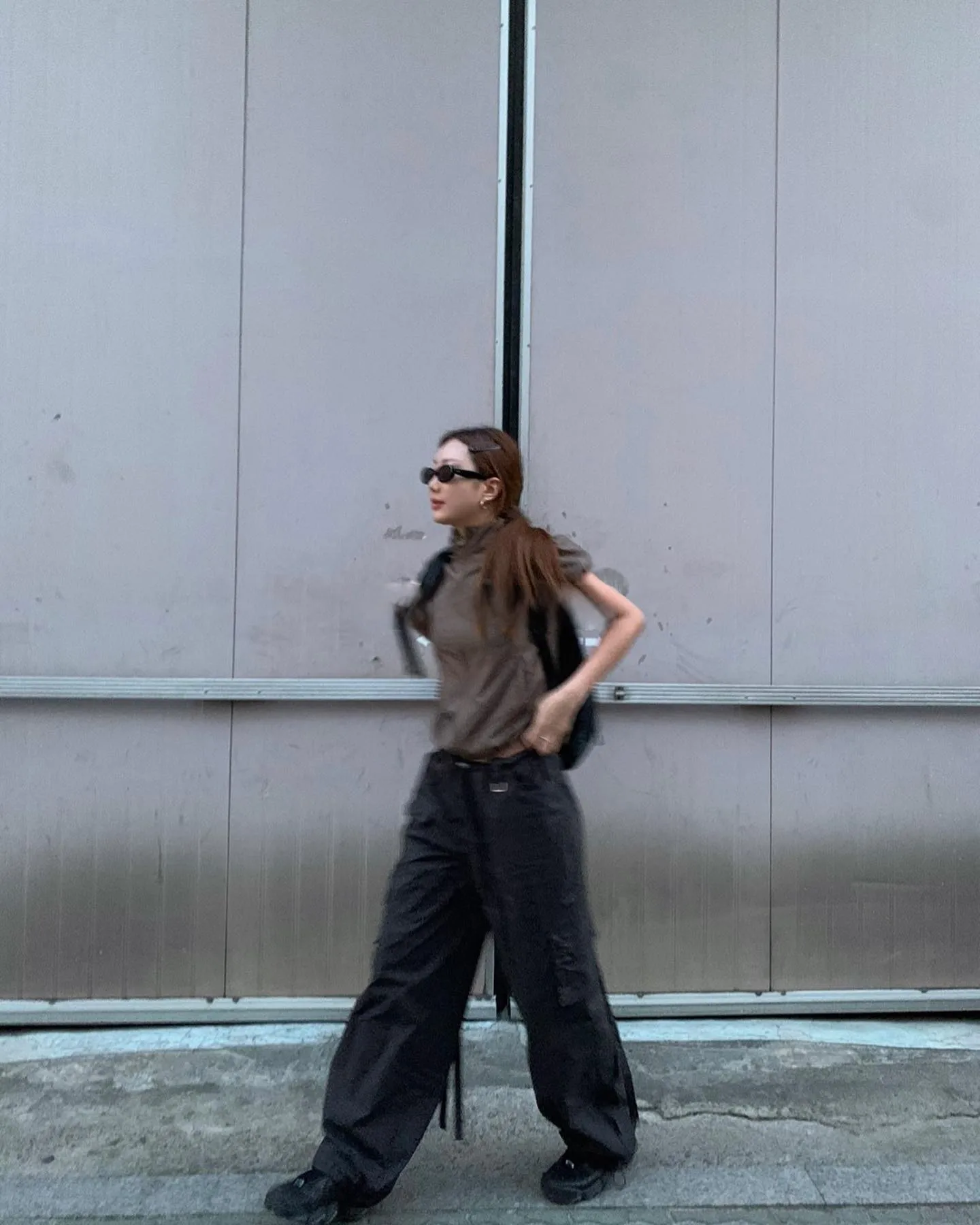 Karrram Japanese Y2k Cargo T-shirt Korean Popular Short Sleeve Zipper Tops Vintage 2000s Sun Protection Thin Jacket High Street