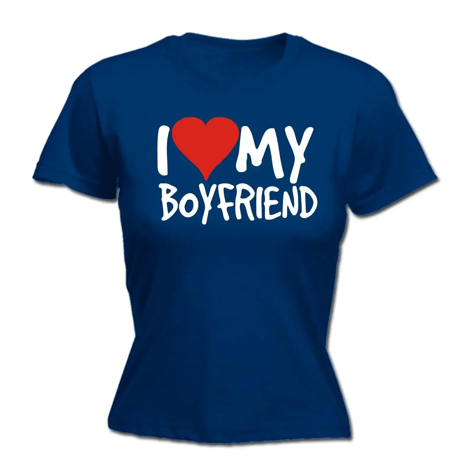 I Love My Husband Boyfriend WOMENS T-SHIRT Tee Birthday Girlfriend Wife Partner Funny Kawaii Clothes Oversized T Shirt Tops Tee