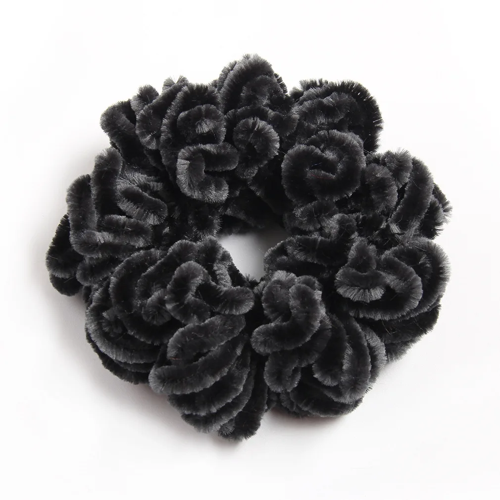 Muslim Scrunchie Headwear New Flexible Rubber Band Hair Tie Ring Turban Headband Muslim Hijabs