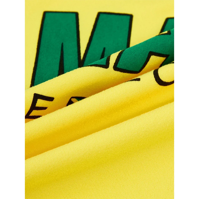 O-Neck Short Sleeve Slim Baby Tees Y2K Grunge Casual Crop Tops Jamaica Letter Printed Streetwear Gothic Women's T-shirts Summer