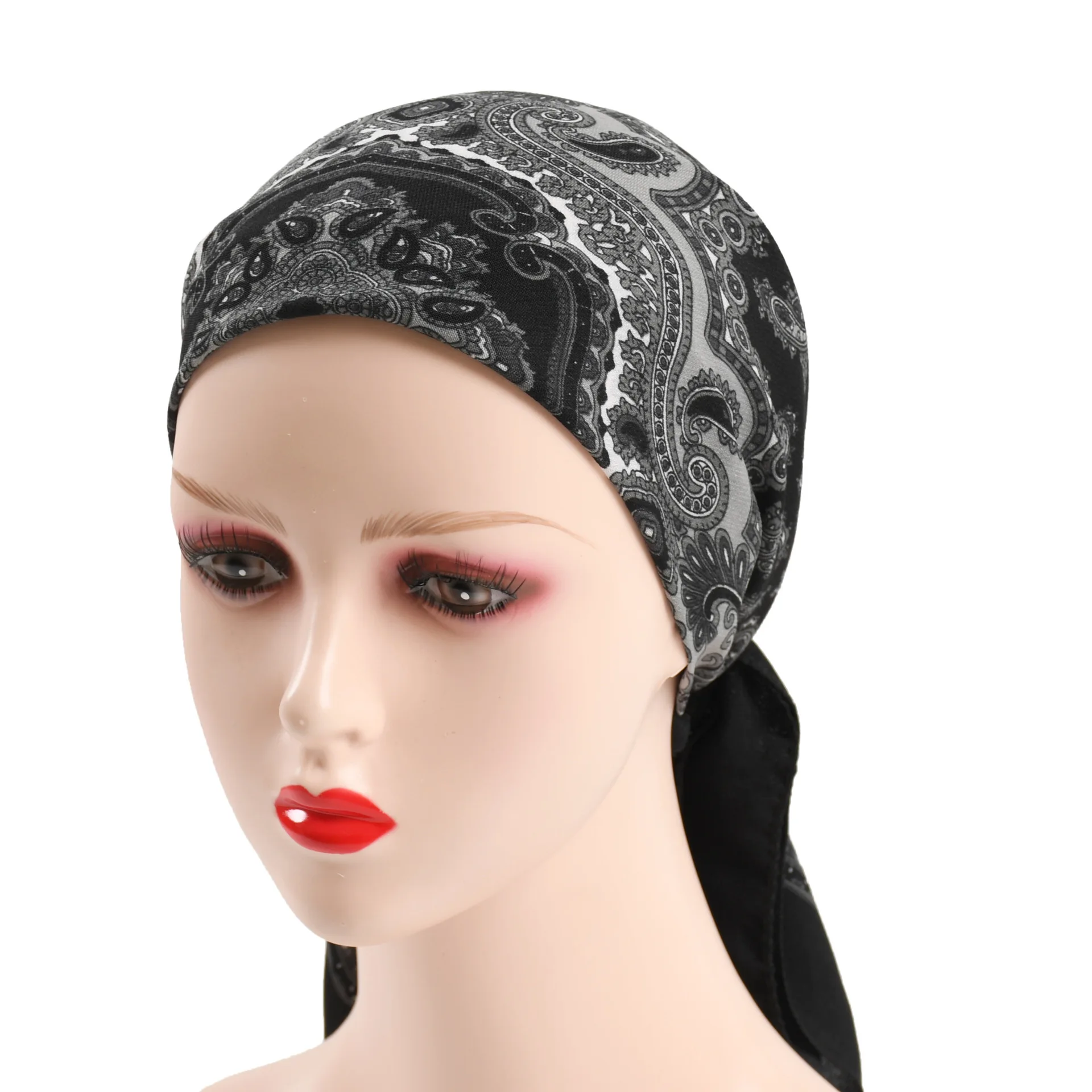 70*70cm Women Russian National Scarf Etnhic Style Floral Print Square Bandana Head Wraps Handkerchief Babushka Headband Scarves