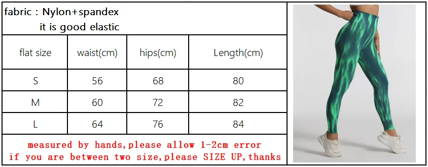 Women Tie Dye Seamless Leggings Scrunch Fitness High Waist Athletic Yoga Pants Soft Nylon Workout Elastic Gym Training Leggins