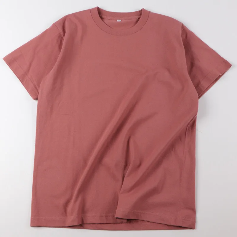 Bornladies 2025 Women's Summer 100% Cotton T-shirt Bottoming Basic Fashionable Solid Lady Short Sleeve Loose Tops Shirts