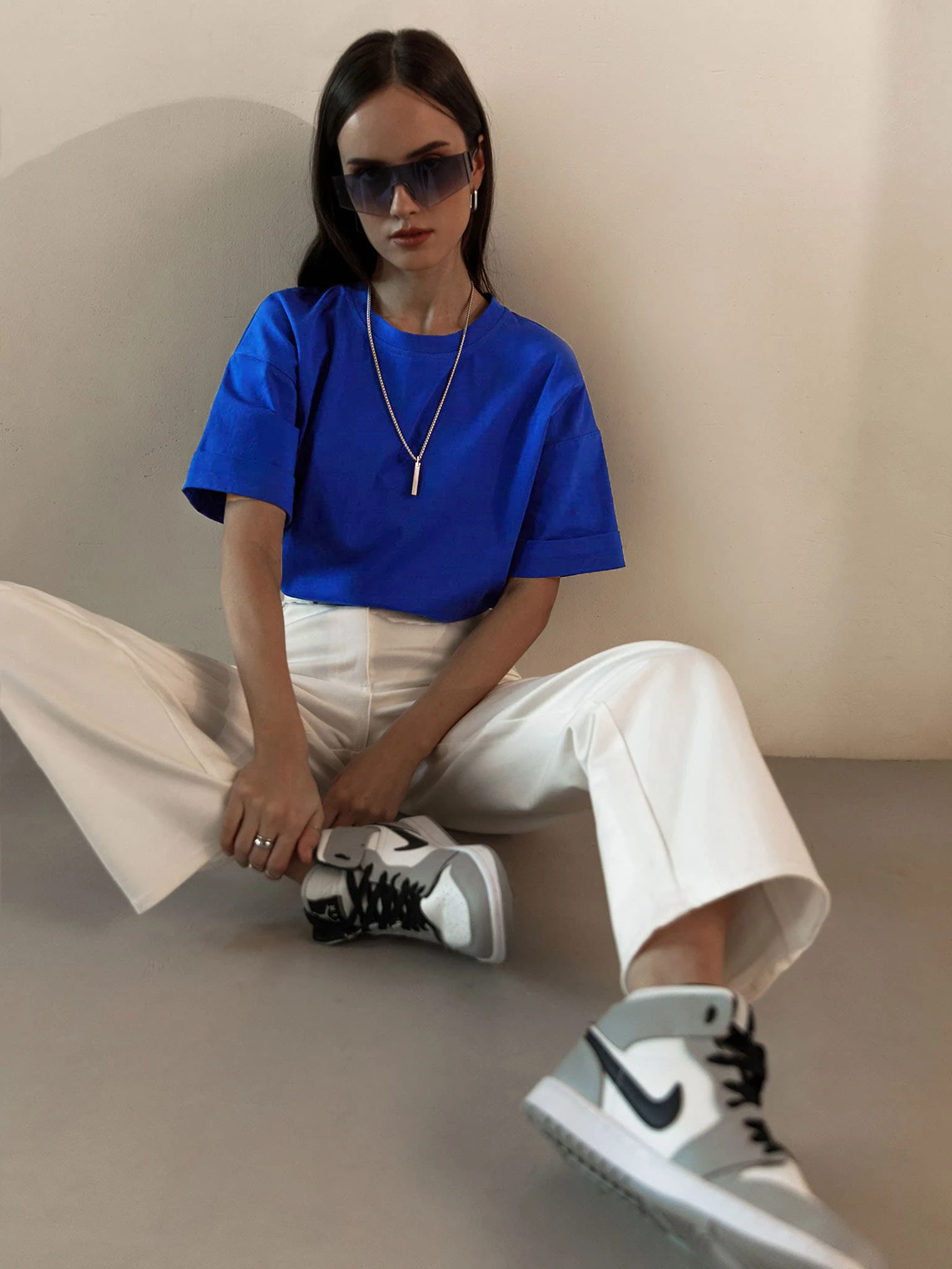 Bornladies 2025 Women's Summer 100% Cotton T-shirt Bottoming Basic Fashionable Solid Lady Short Sleeve Loose Tops Shirts