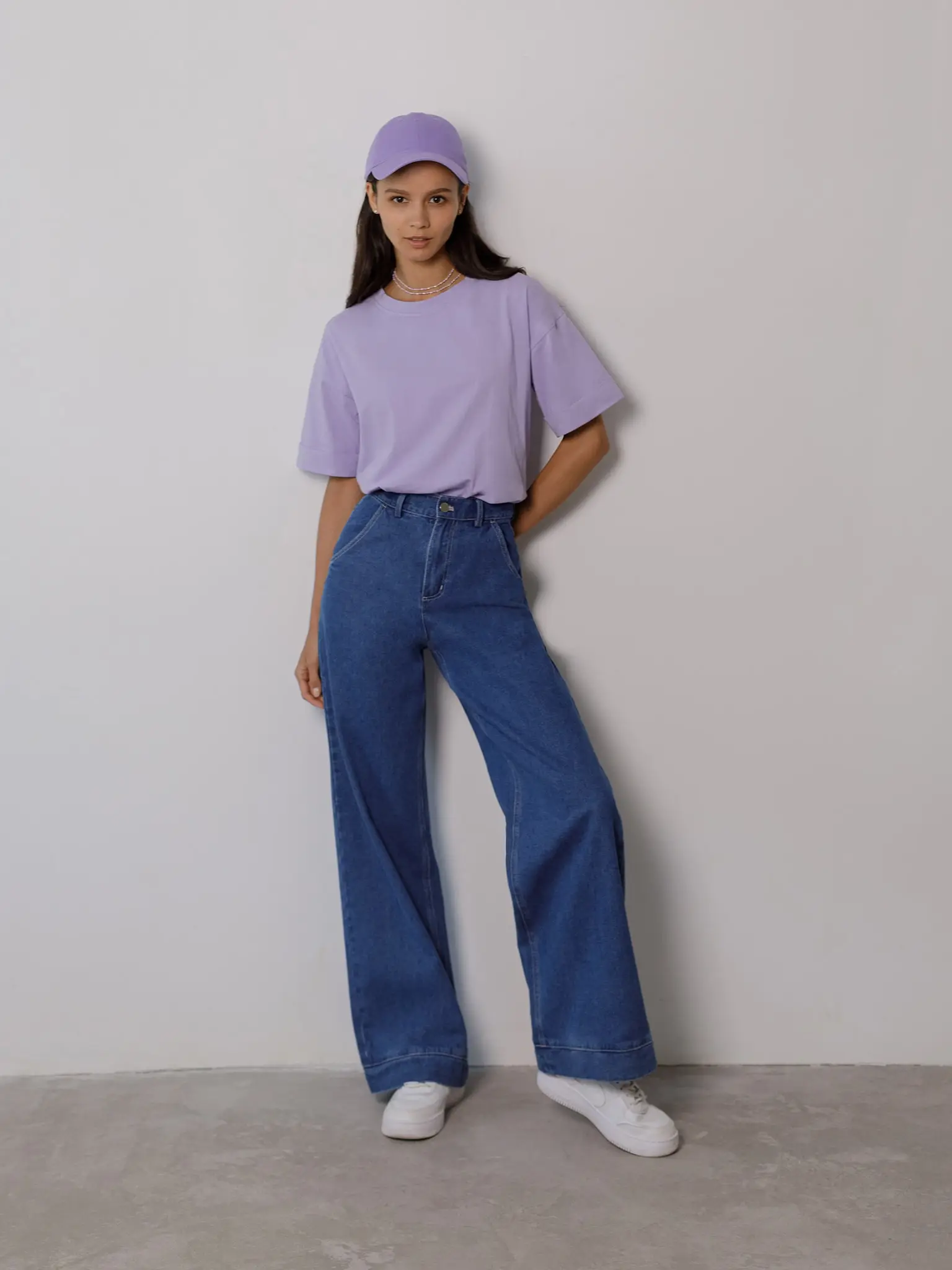 Bornladies 2025 Women's Summer 100% Cotton T-shirt Bottoming Basic Fashionable Solid Lady Short Sleeve Loose Tops Shirts