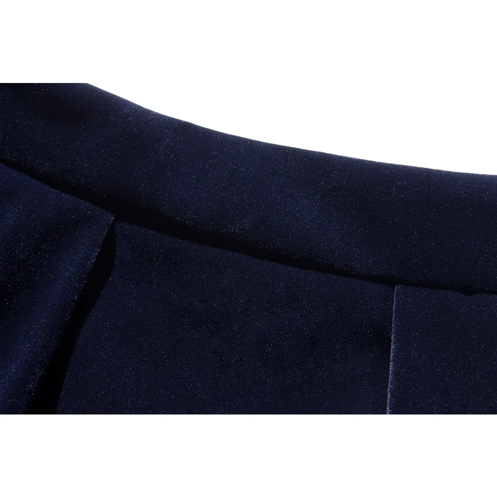 SISHION 2026 New Women Autumn Winter Skirt Pockets SS0032 Black Blue A Line Retro Vintage High Waist Long Midi Velvet Skirt
