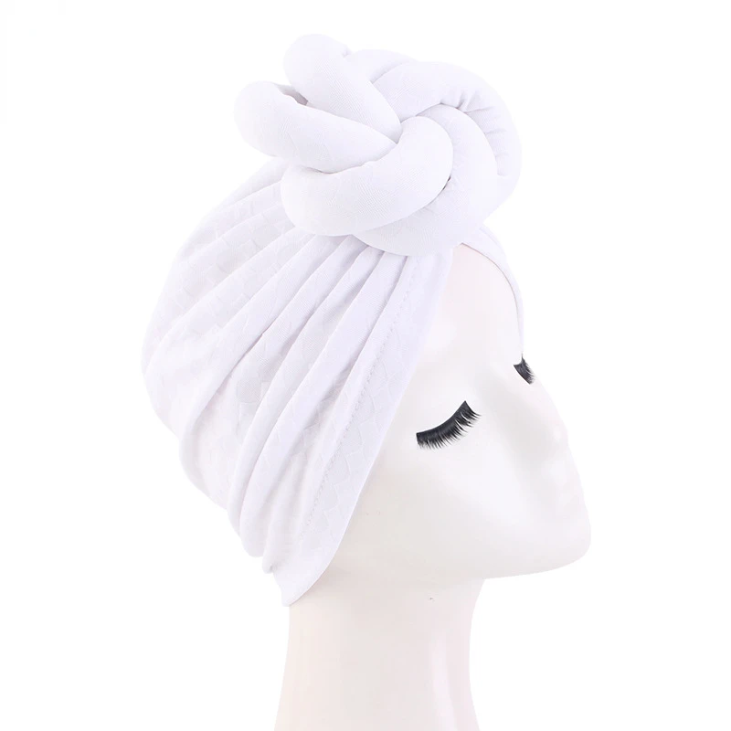 African Print Women Large Flower Stretch Turban Hat Headwrap Bonnet Hat Wedding Party Headwear Lady Muslim Hijab Hat Head Cover