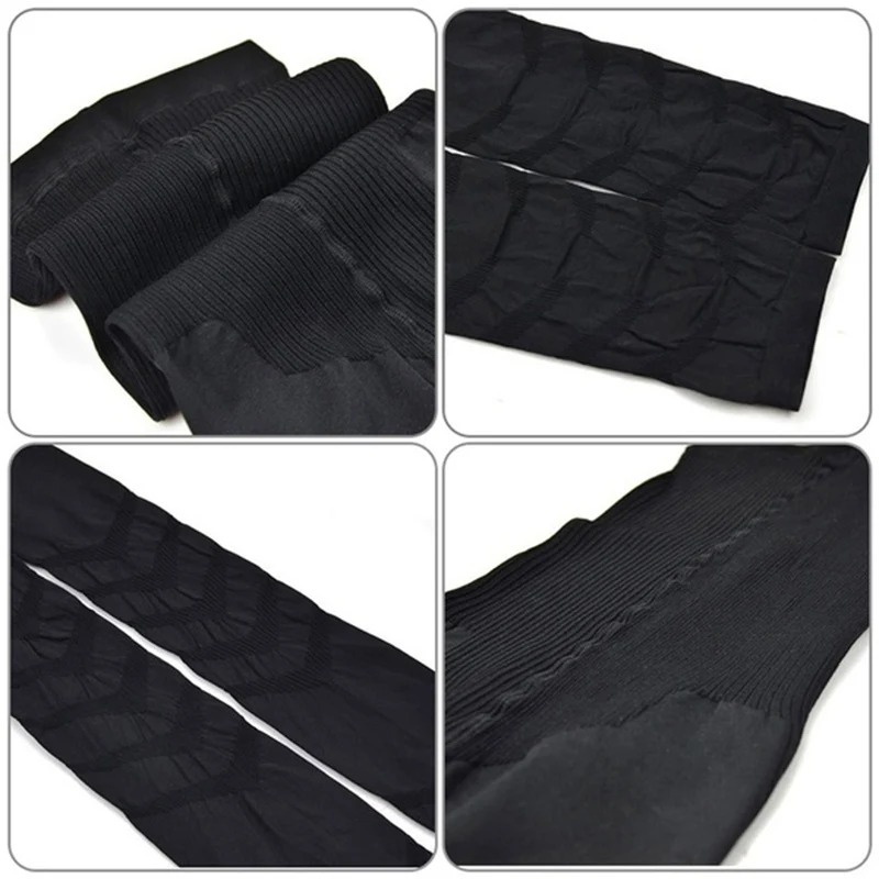 High Waist Leggings Women Sculpting Firm Control Leg Tummy Flat Skinny Slimming Tights Thigh Slimmer Footless Pants Stretchy