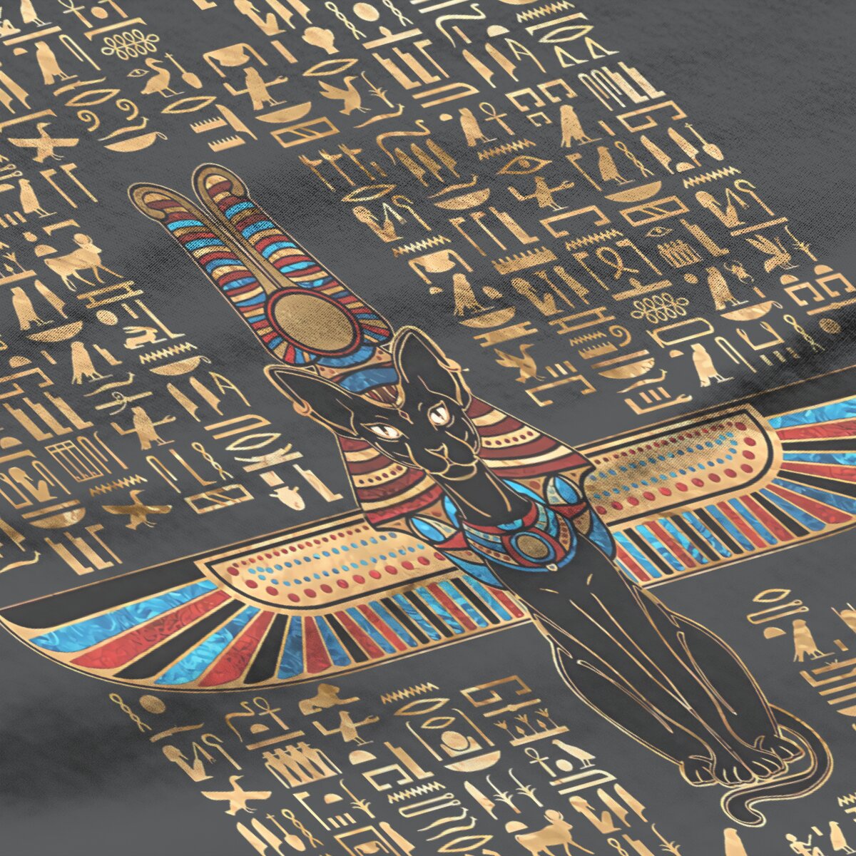 Classic Women Shirts Ancient Egypt Egyptian Korean StyleT-shirt Kawaii 100% Cotton Female Blusas