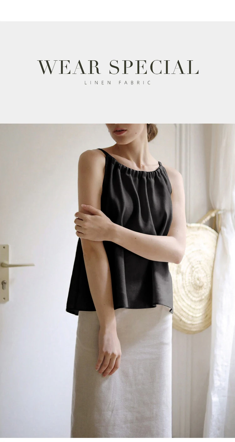 100% Linen Long Skirts For Women Skirts Casual High Waist Back Zipepr A-Line Female Skirt With Lining Faldas Largas Mujer