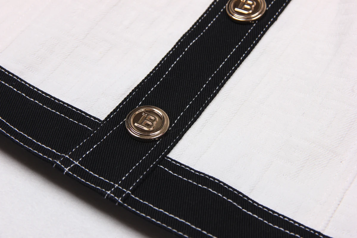 S-XL High Quality Fashion New Jacquard Textured denim Panel Black Sleeveless Slim Slim Strap Casual Pair with Women's Dress