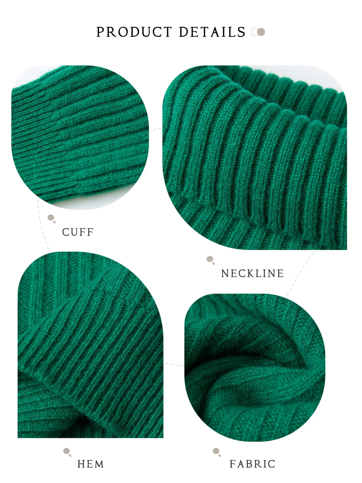 Cashmere Wool Sweater Women's Knitted Sweaters 100% Merino Wool Turtleneck Long-Sleeve Pullover Winter Autumn Jumper Top Clothes