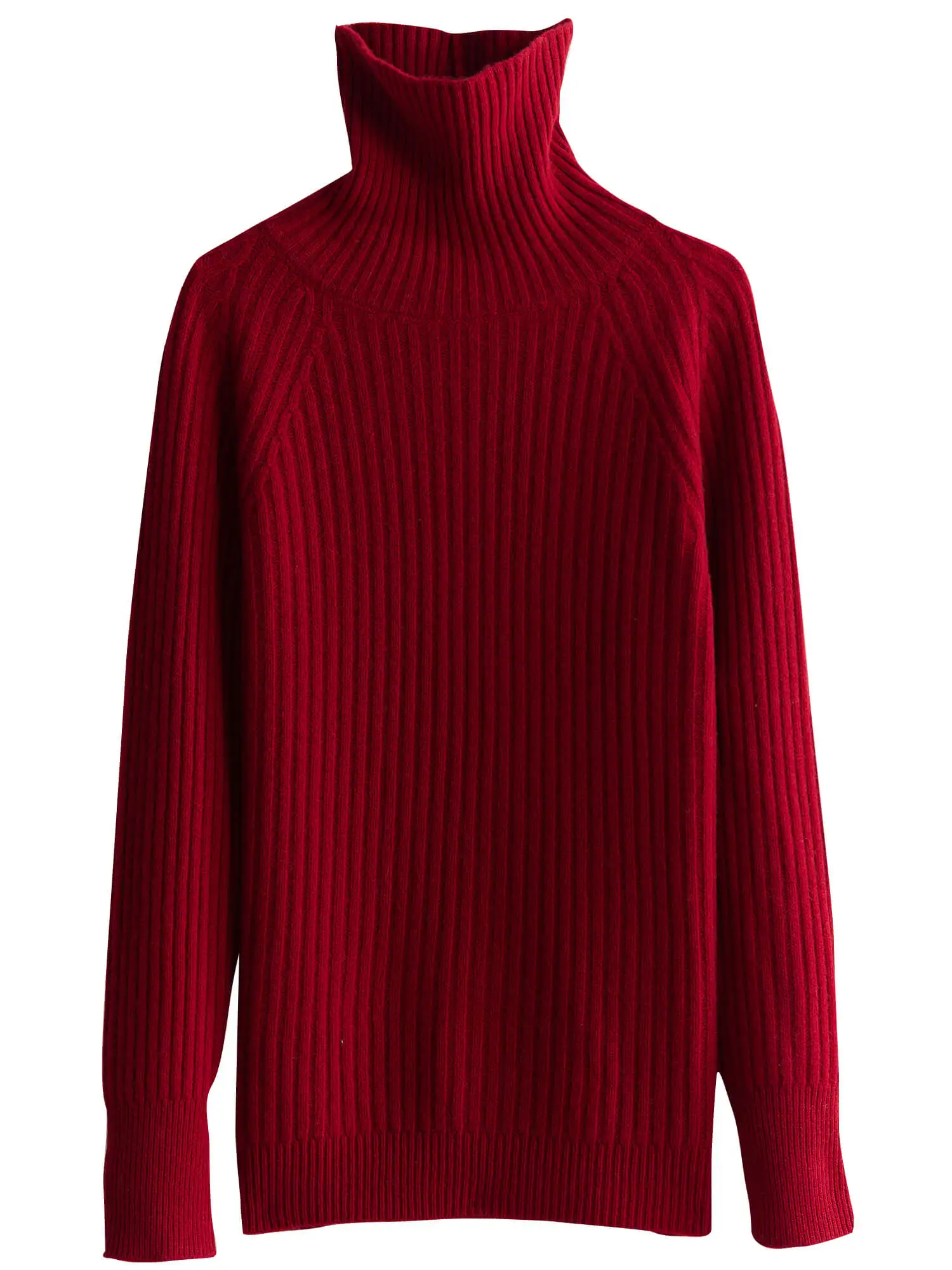 Cashmere Wool Sweater Women's Knitted Sweaters 100% Merino Wool Turtleneck Long-Sleeve Pullover Winter Autumn Jumper Top Clothes