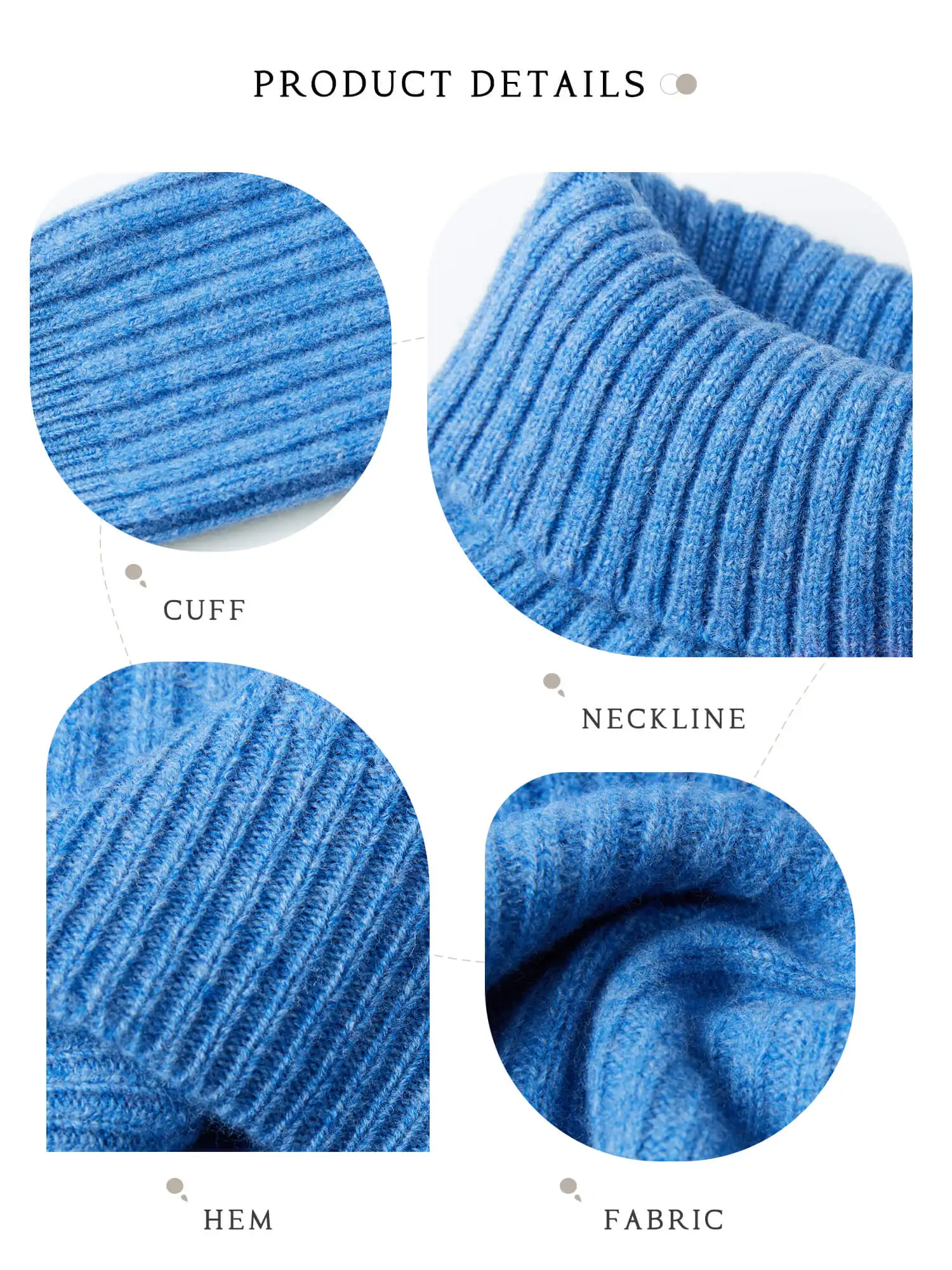 Cashmere Wool Sweater Women's Knitted Sweaters 100% Merino Wool Turtleneck Long-Sleeve Pullover Winter Autumn Jumper Top Clothes