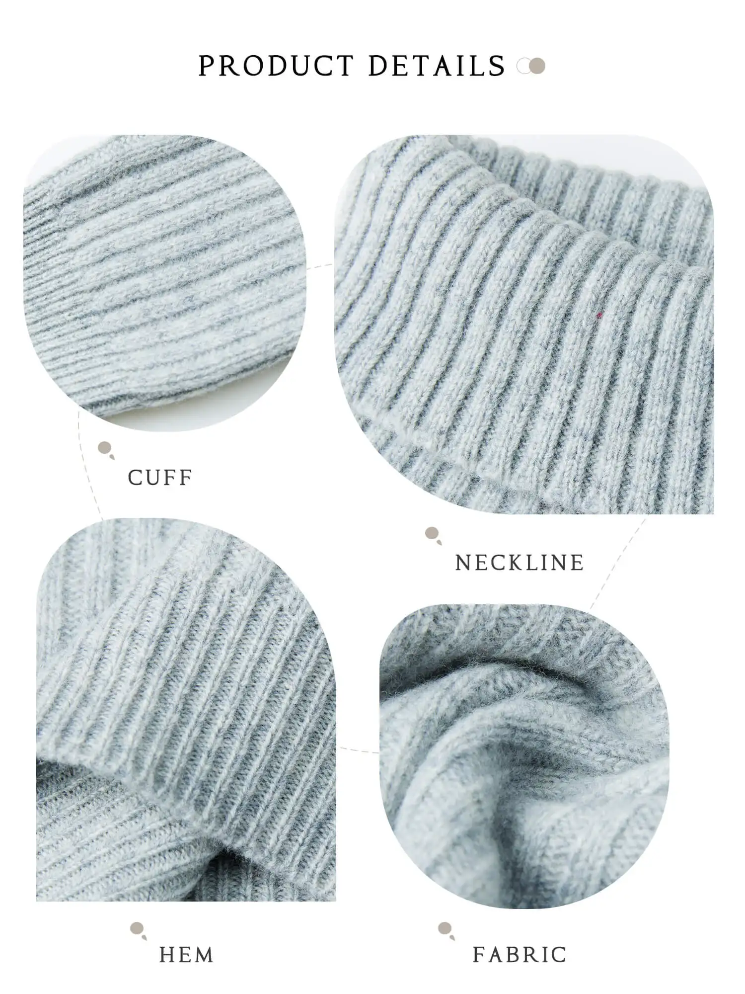 Cashmere Wool Sweater Women's Knitted Sweaters 100% Merino Wool Turtleneck Long-Sleeve Pullover Winter Autumn Jumper Top Clothes
