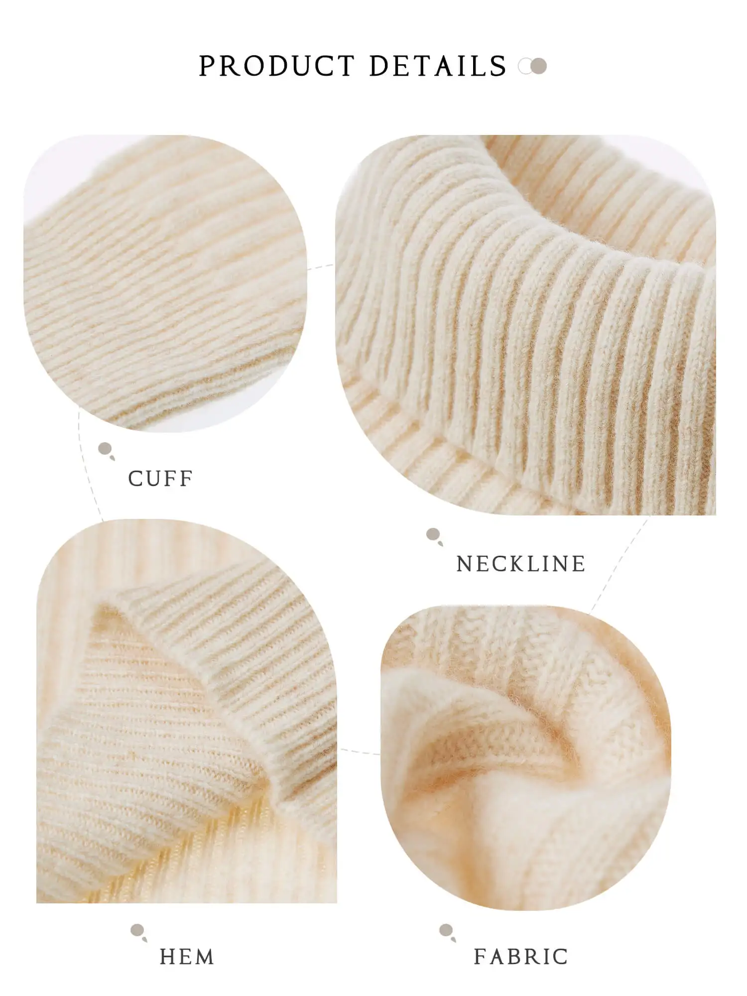 Cashmere Wool Sweater Women's Knitted Sweaters 100% Merino Wool Turtleneck Long-Sleeve Pullover Winter Autumn Jumper Top Clothes