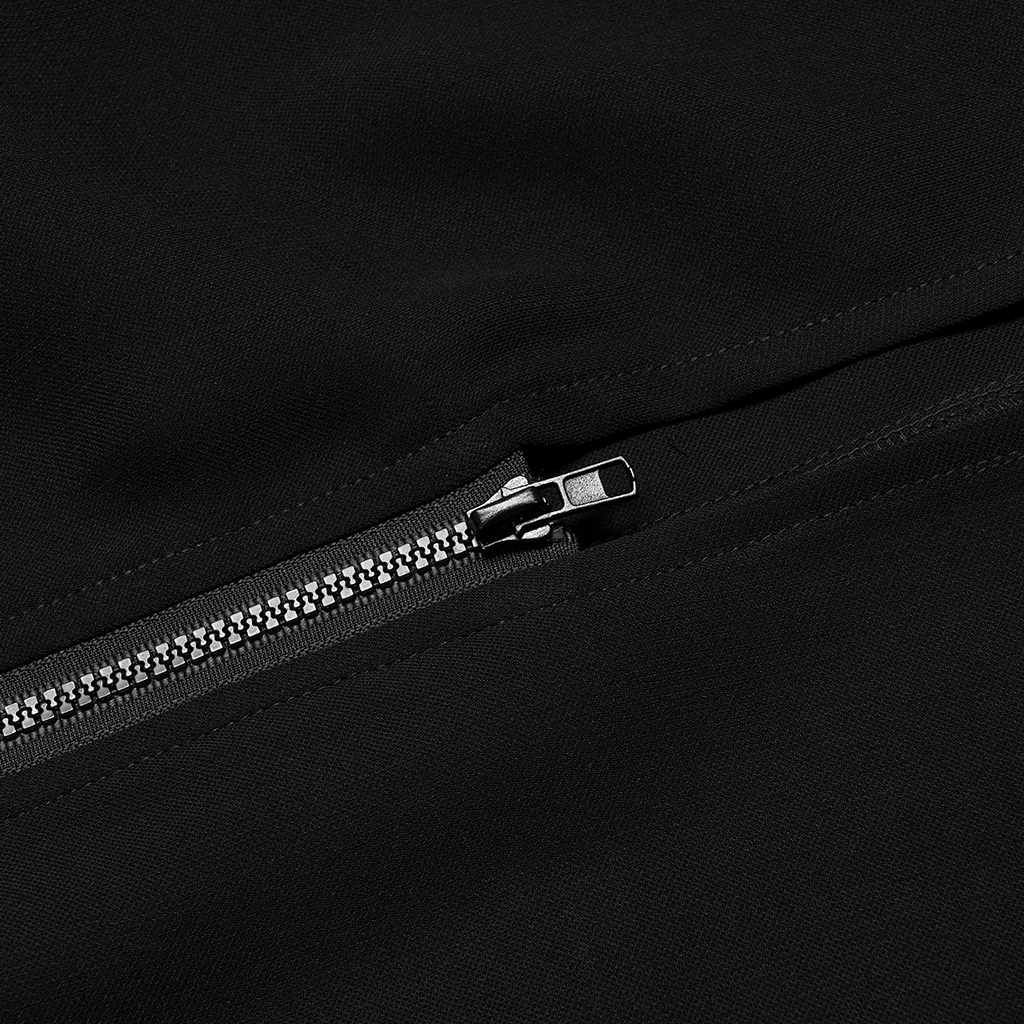 PUNK RAVE Women's Minimalist Thin Two-wear A Pendulum Chiffon Half Skirt Detachable Belt High Waist Long Skirts Women