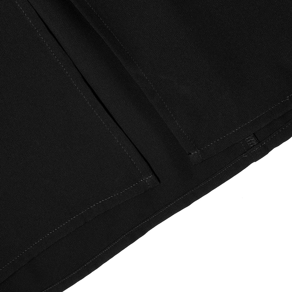 PUNK RAVE Women's Minimalist Thin Two-wear A Pendulum Chiffon Half Skirt Detachable Belt High Waist Long Skirts Women