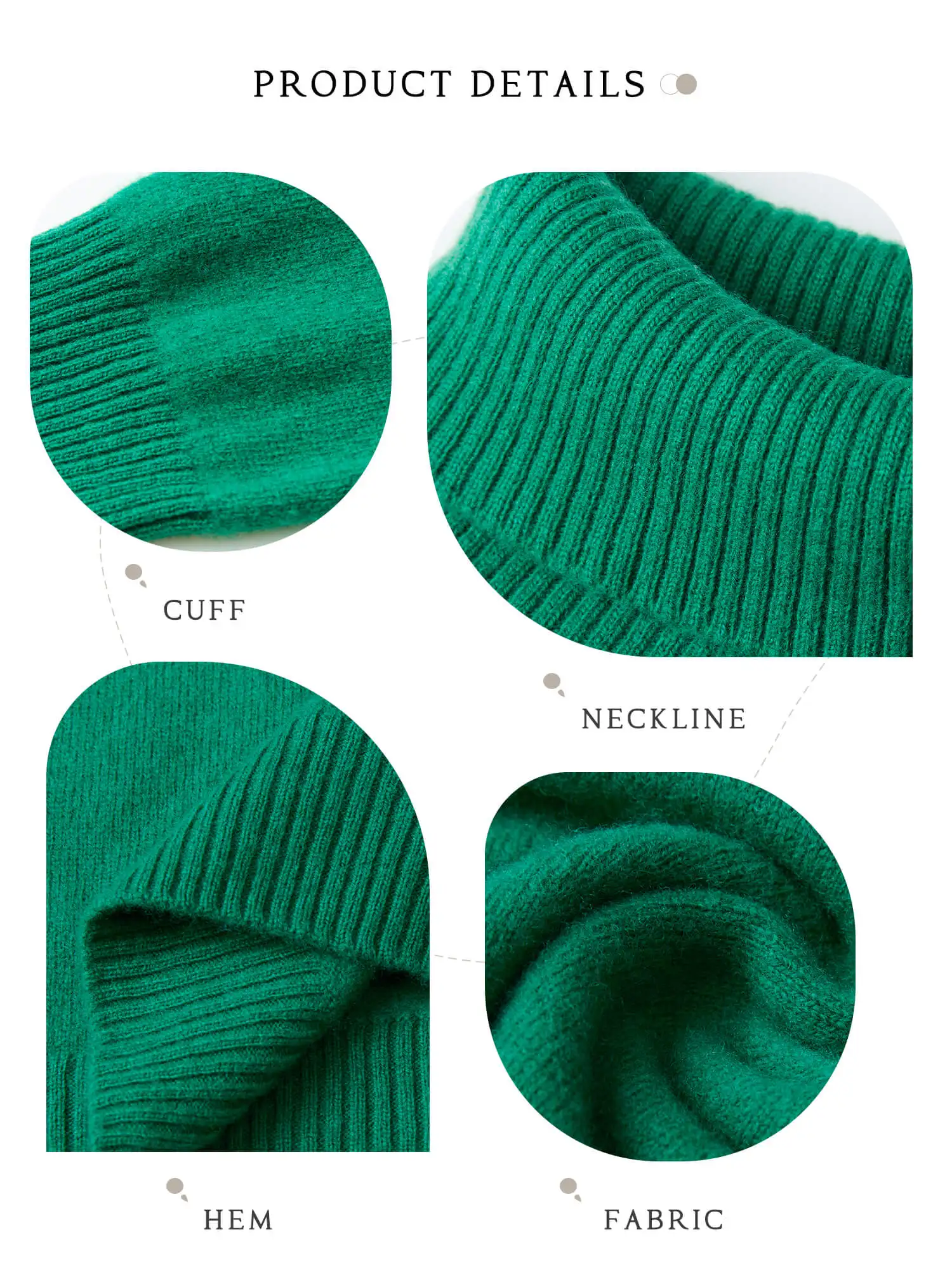 Knitted Sweaters Cashmere Sweater Women's 100% Merino Wool Turtleneck Fashion Pullover Winter Autumn Jumpers Top Female Clothing