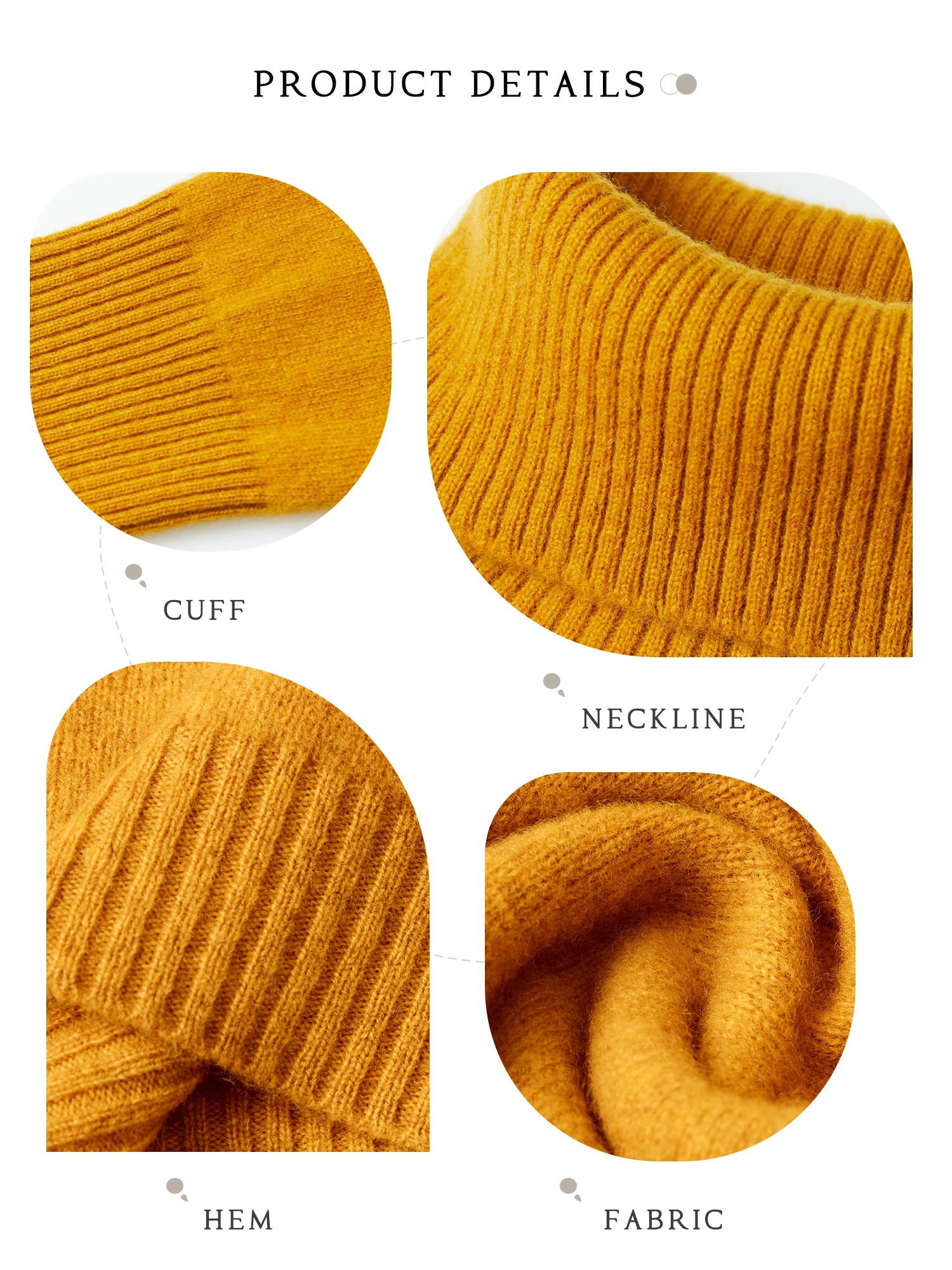 Knitted Sweaters Cashmere Sweater Women's 100% Merino Wool Turtleneck Fashion Pullover Winter Autumn Jumpers Top Female Clothing