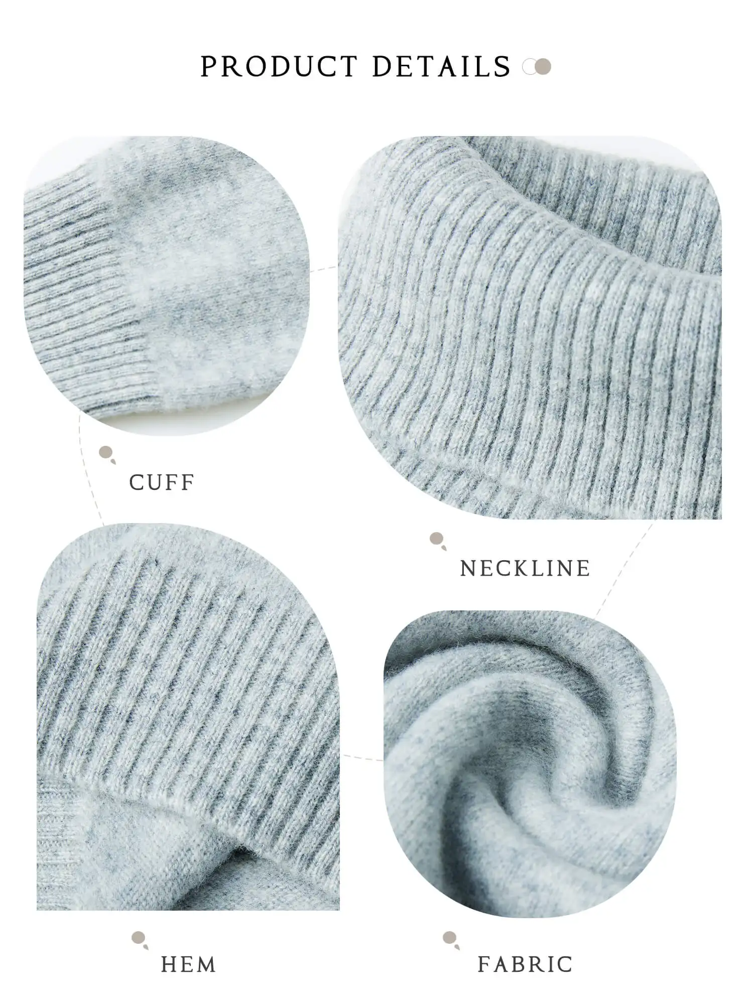 Knitted Sweaters Cashmere Sweater Women's 100% Merino Wool Turtleneck Fashion Pullover Winter Autumn Jumpers Top Female Clothing
