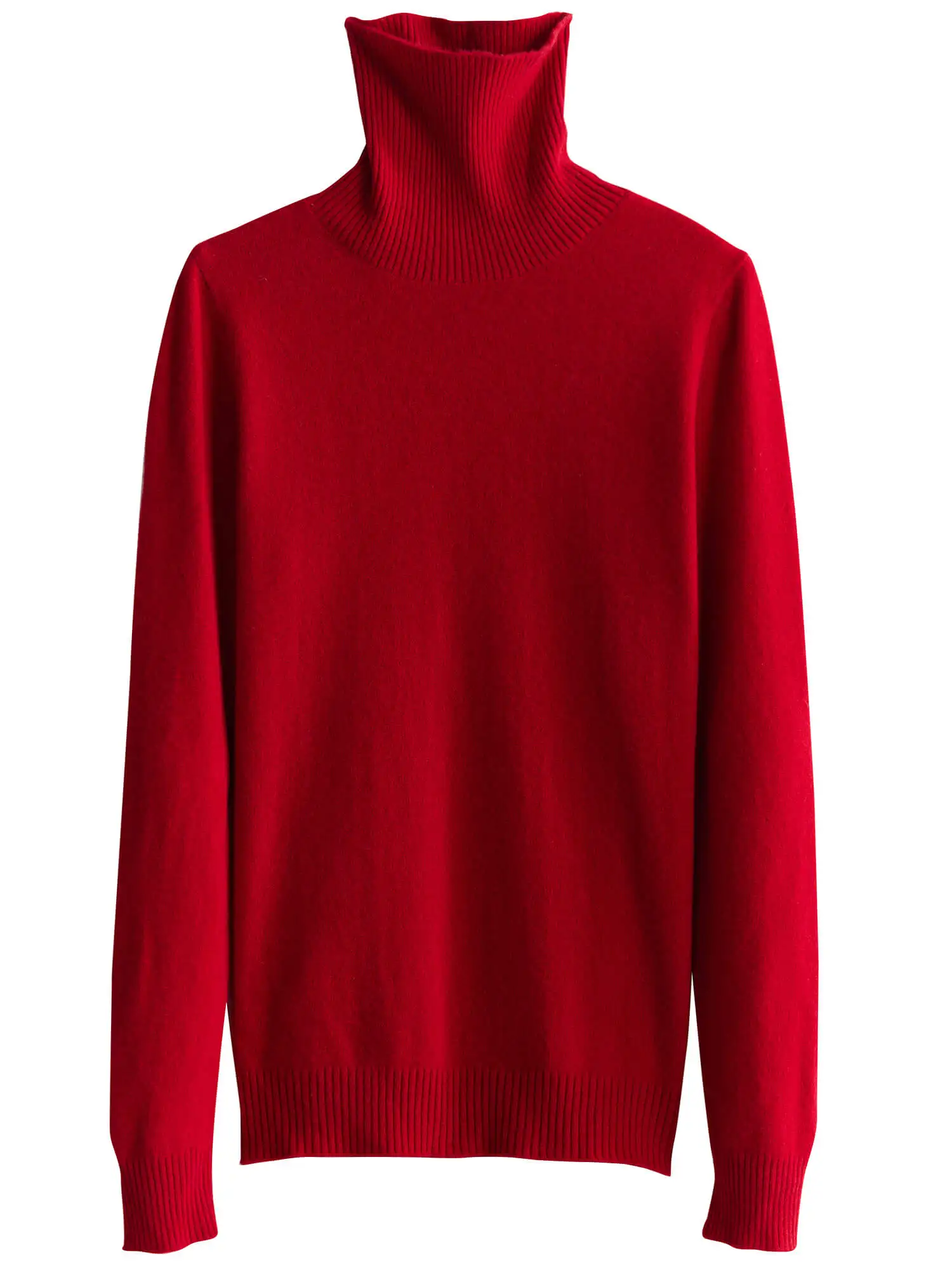 Knitted Sweaters Cashmere Sweater Women's 100% Merino Wool Turtleneck Fashion Pullover Winter Autumn Jumpers Top Female Clothing