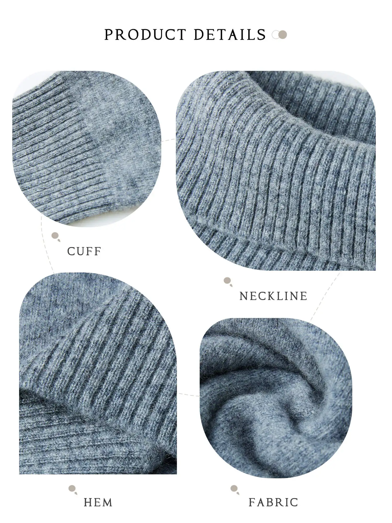 Knitted Sweaters Cashmere Sweater Women's 100% Merino Wool Turtleneck Fashion Pullover Winter Autumn Jumpers Top Female Clothing