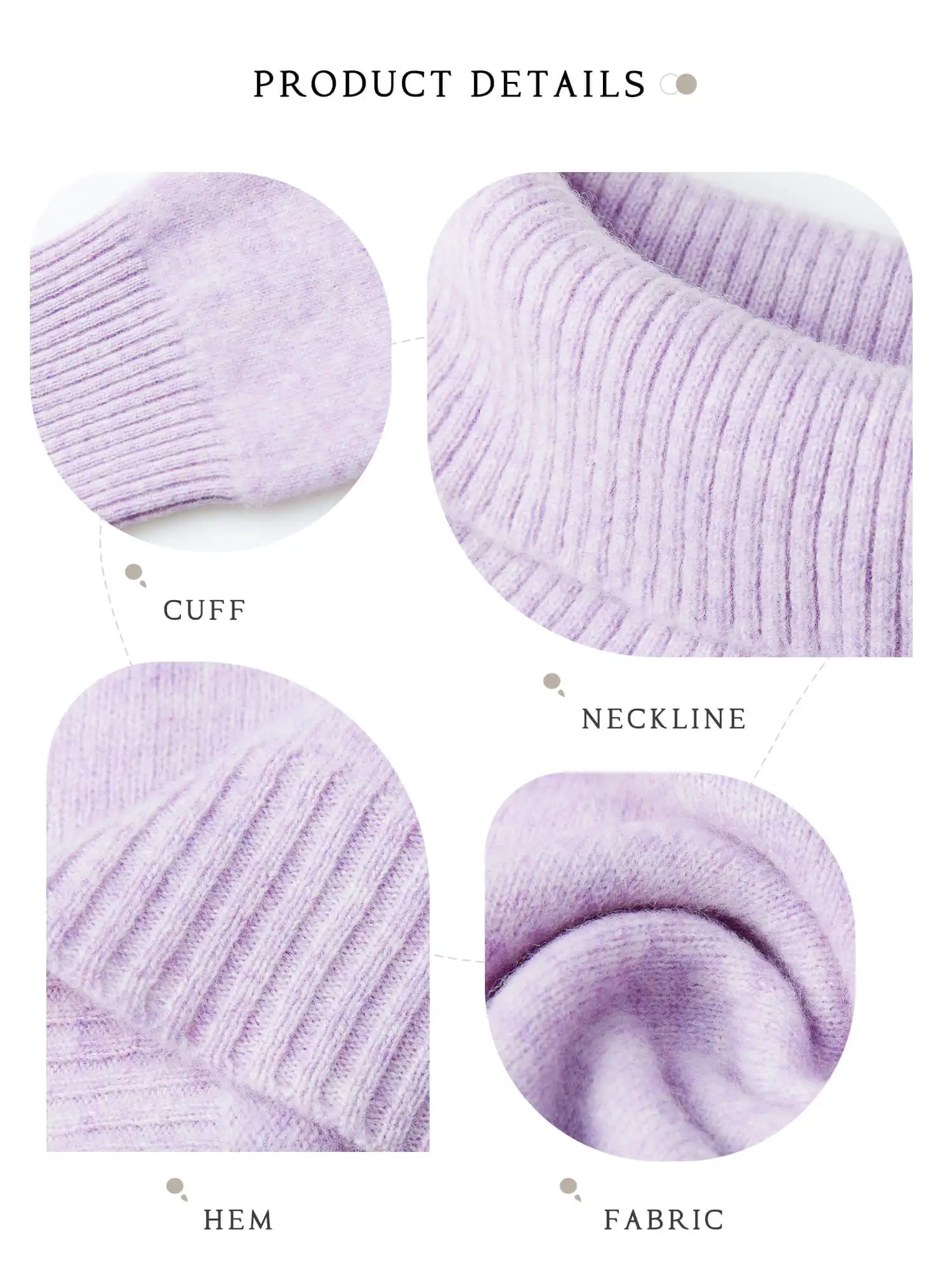 Knitted Sweaters Cashmere Sweater Women's 100% Merino Wool Turtleneck Fashion Pullover Winter Autumn Jumpers Top Female Clothing