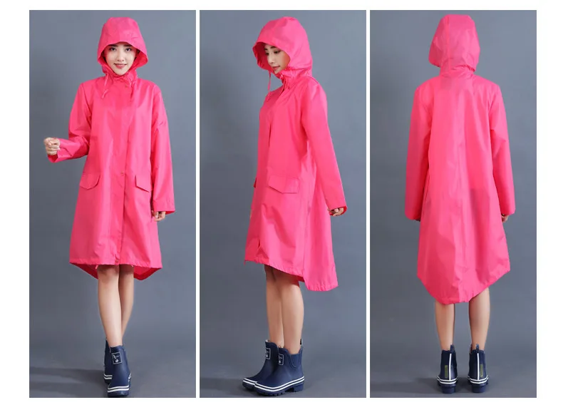 Men's and Women's Waterproof and Windproof Hooded Outdoor Hiking, Leisure and Fashionable Windbreaker Raincoat and Rain Gear