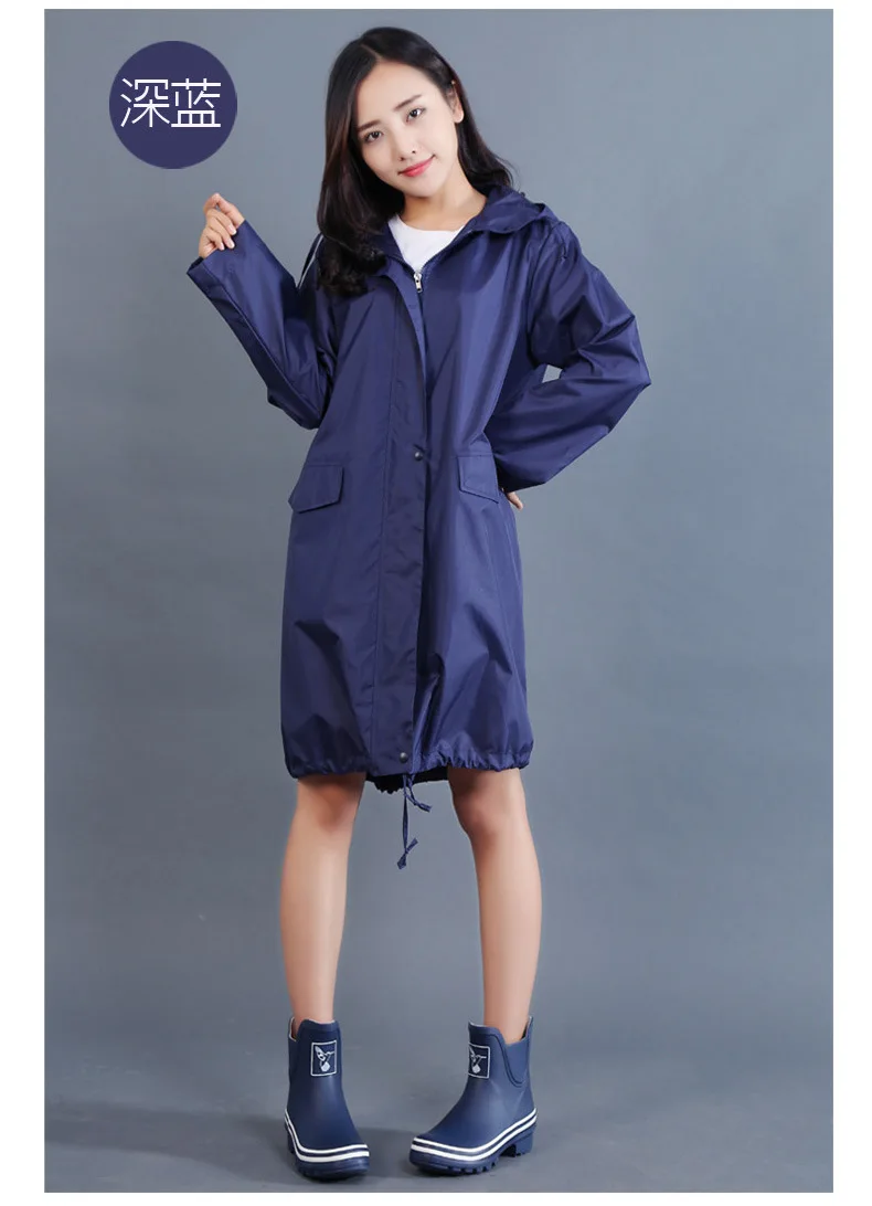 Men's and Women's Waterproof and Windproof Hooded Outdoor Hiking, Leisure and Fashionable Windbreaker Raincoat and Rain Gear