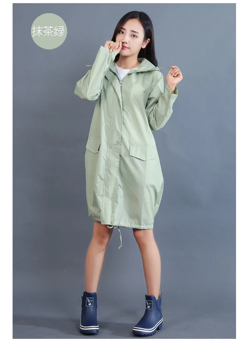 Men's and Women's Waterproof and Windproof Hooded Outdoor Hiking, Leisure and Fashionable Windbreaker Raincoat and Rain Gear