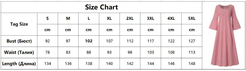 Medieval Dress Woman Costume Palace Cotton and Linen Victorian Dress Cosplay Long Maxi Dresses Kaftan Robe Black Pink Yellow