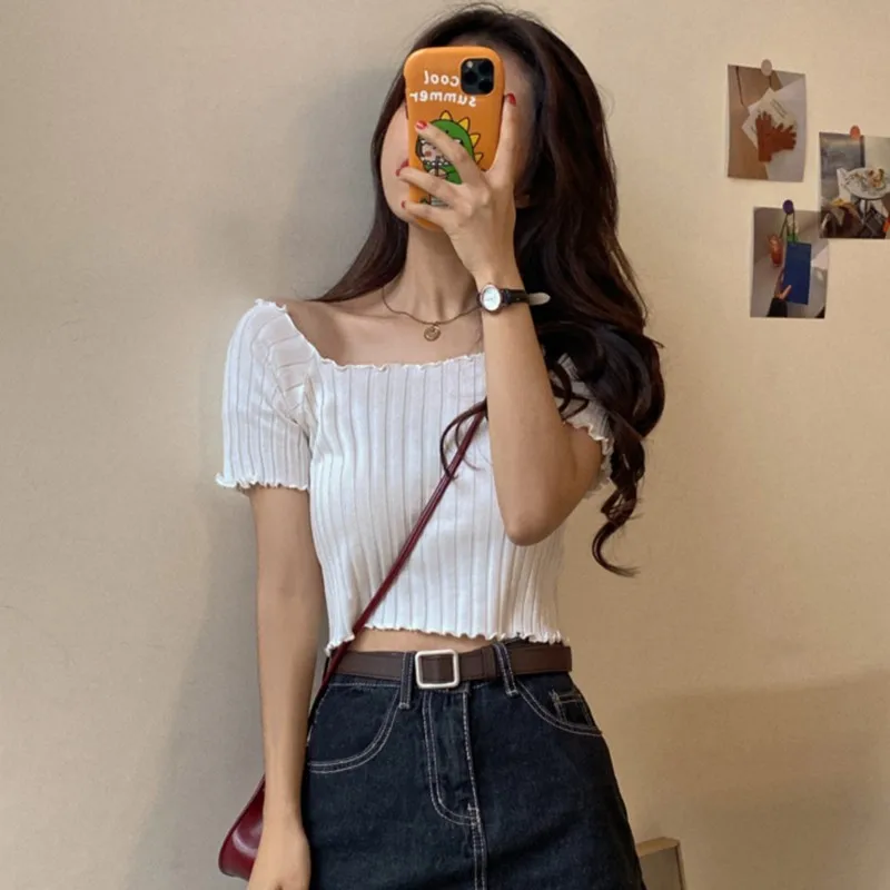 2021 Spring Autumn Sexy Knitted Turtleneck Top Women Hollow Out Casual Long Sleeve T Shirt New Fashion Slim Tops Lady Clothing