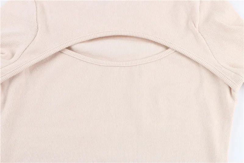 2021 Spring Autumn Sexy Knitted Turtleneck Top Women Hollow Out Casual Long Sleeve T Shirt New Fashion Slim Tops Lady Clothing