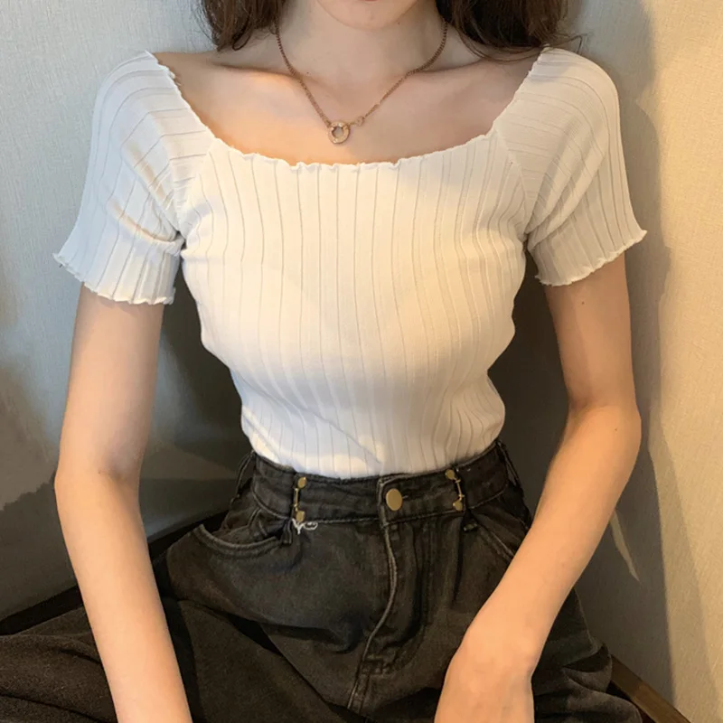 2021 Spring Autumn Sexy Knitted Turtleneck Top Women Hollow Out Casual Long Sleeve T Shirt New Fashion Slim Tops Lady Clothing