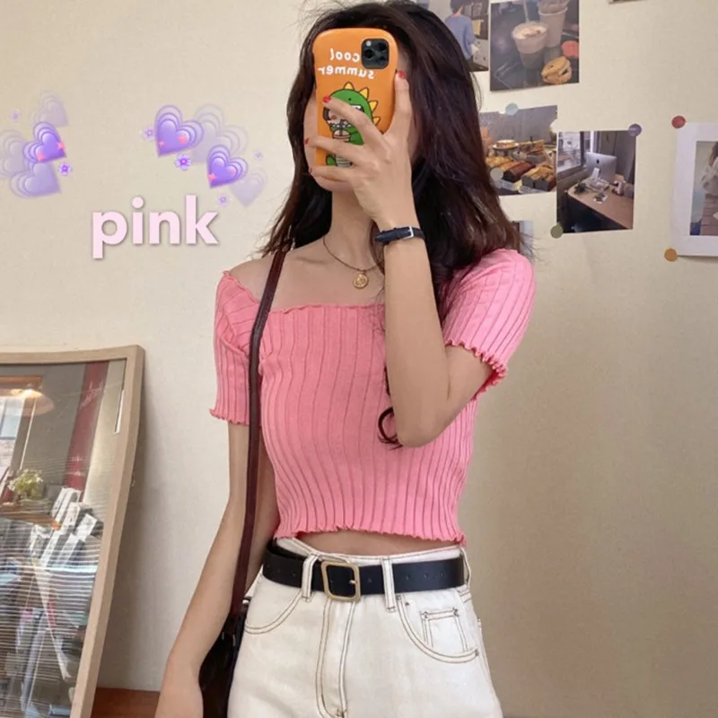2021 Spring Autumn Sexy Knitted Turtleneck Top Women Hollow Out Casual Long Sleeve T Shirt New Fashion Slim Tops Lady Clothing