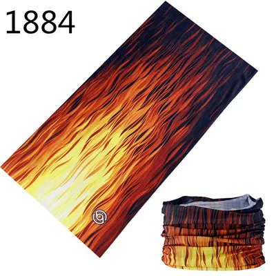 1851-1900 Flower Leaf Print Bandana Neck Gaiter Face Shield Sport Camping Cycling Outdoor Fishing Magic Scarf Men Women Masks