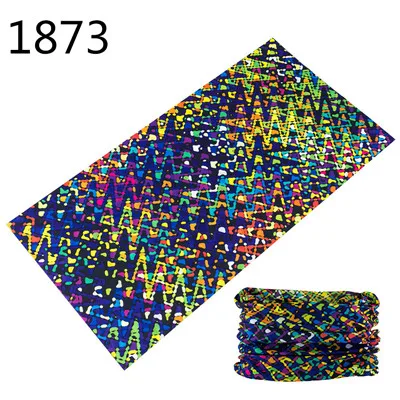 1851-1900 Flower Leaf Print Bandana Neck Gaiter Face Shield Sport Camping Cycling Outdoor Fishing Magic Scarf Men Women Masks