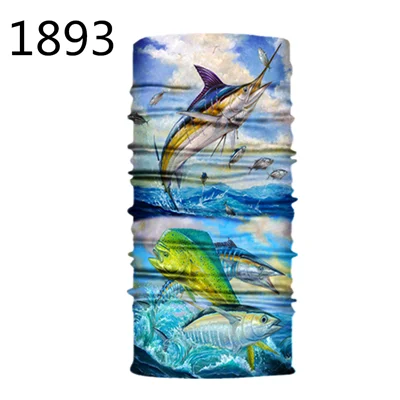1851-1900 Flower Leaf Print Bandana Neck Gaiter Face Shield Sport Camping Cycling Outdoor Fishing Magic Scarf Men Women Masks