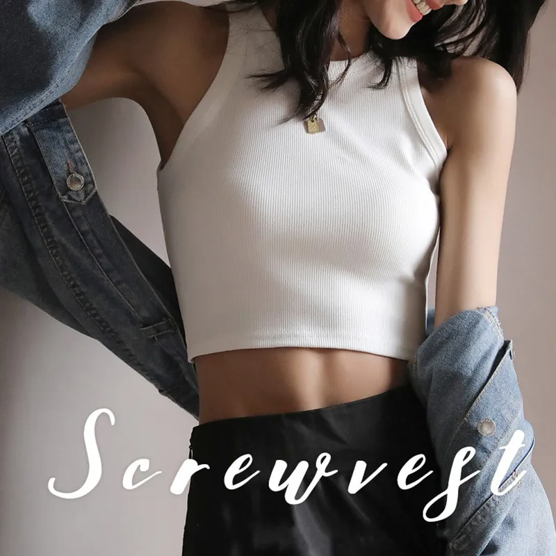 DOIAESKV White Tank Tops Women Summer Sexy Crop Tops Femme Casual Fitness Short Black Vest Off Shoulder Women Camisole Tops Tees
